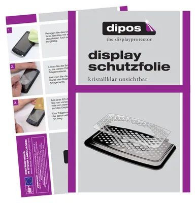 Produktbild von 2x Schutzfolie für Philips  EP5444/70 Tropfblech klar Displayschutzfolie Folie