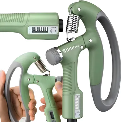 Produktbild von Grün Verstellbarer Power Handgriff Unterarmtrainer 10–100kg verstärkter