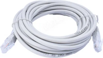 Obrázok produktu pre Gembird PP12-30M, 30 m, Cat5e, U/UTP (UTP), RJ-45, RJ-45, Šedá