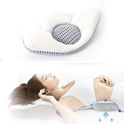 Obrázok produktu pre Ibenzoa® – Ergonomická podpera na chrbát na spanie, zlepšuje kvalitu spánku, rozmer 22×13×1,5 palca, priedušná sieťovina, umývateľná