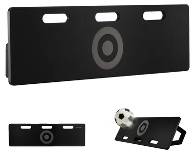 Obrázek produktu pro VEVOR fotbalová deska, přenosná odrazová deska 100 x 30 cm, tréninková deska pro trénink fotbalu, přihrávek a střelby