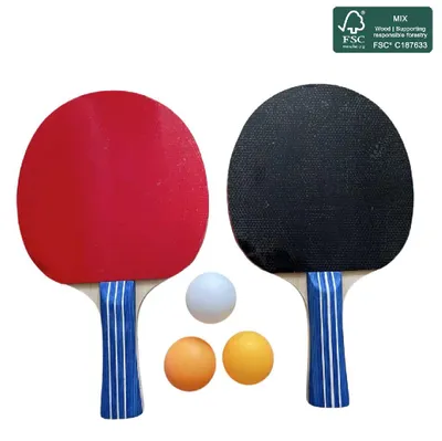 Produktbild von SportX Tischtennisset - Tischtennis Set mit Bällen 4 Sterne