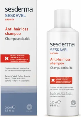 Image de Soins préventifs contre la chute des cheveux Seskavel (Shampooing anti-chute) 200 ml