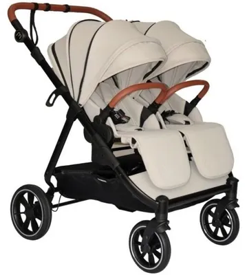 Obrázok produktu pre Baby Monsters Kočík pre dvojičky Easy Twin 5 – Stone