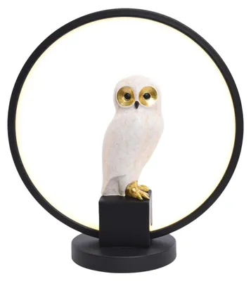 Produktbild von ZUMALINE LED-Tischleuchte - Sova 150 lm 3000K Weißgold ohne Netzteil SOWA EX04F332U-1