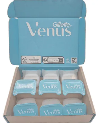 Produktbild von Gillette Venus Ersatzklingen Rasierer Damenpflege ComfortGlide Sensitive sanft pflegend 10 Stück