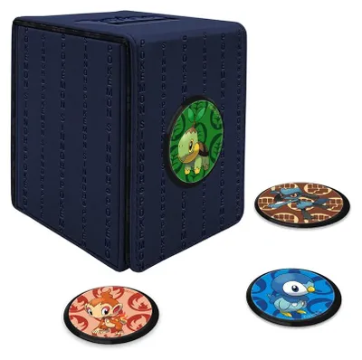 Obrázek produktu pro Pokémon UltraPRO: Sinnoh Alcove Click Deck Box - koženková krabička na karty