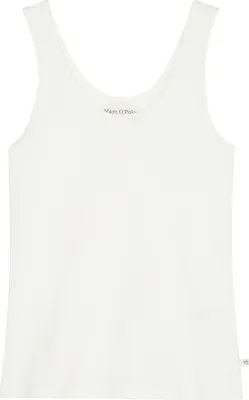 Produktbild von Marc O'Polo Damen Tanktop Iconic Rib - Weiss - Größe S