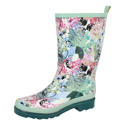 Produktbild von Beck Damen Gummistiefel Regenstiefel Stiefel Spring, Farbe:Grün, Schuhgröße:EUR 37, Artikel:-946 Spring