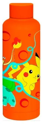 Produktbild von Stor 515 Ml Pokemon Team Ready Thermoskanne Orange Orange One Size