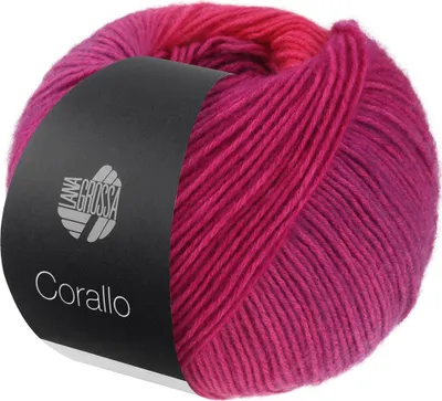 Produktbild von Lana Grossa - Corallo 0004 rotviolett fuchsia pink