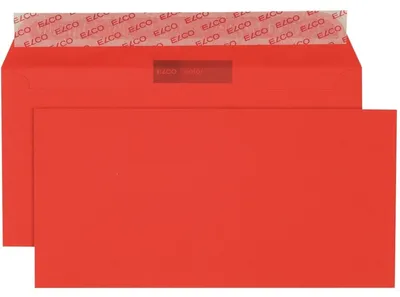 Obrázek produktu pro ELCO 18833.92 ELCO Briefumschläge DIN lang ohne Fenster rot 250 St.