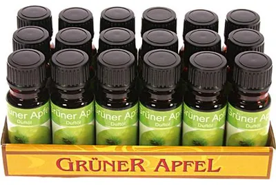 Produktbild von ELINA Duftöl Grüner Apfel 10ml in Glasflasche