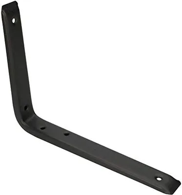 Produktbild von KOTARBAU® Stahlblechkonsole 190 x 250 mm Schwarz Regalwinkel Winkelkonsole Regalträger Regalhalter Regalkonsole Wandkonsole
