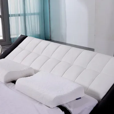 Produktbild von Design Bett Big Betten Leder Hotel Polster 180x200 Multifunktion Regal