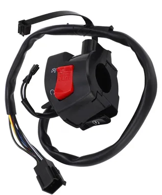 Image de Remplacement du commutateur d'arrêt d'urgence et de la butée d'accélérateur sur la poignée droite pour CBR600F4i 2001-2006
