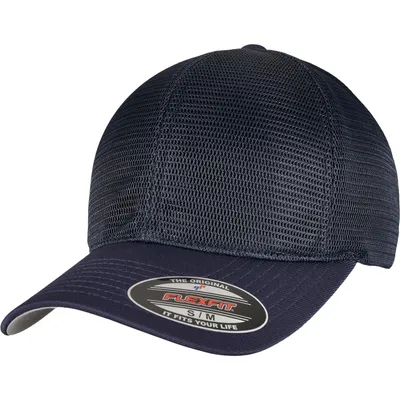 Produktbild von FLEXFIT 360 | Flexfit 360 Omnimesh Cap, Ohne Verschluss - Farbe: Navy - Größe: S/M