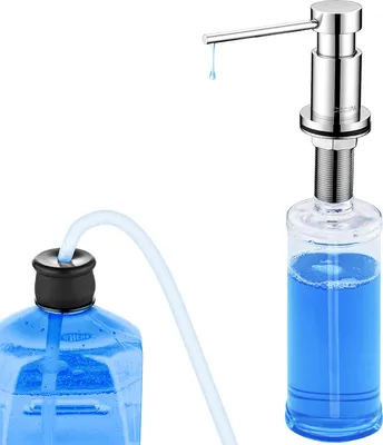 Wasserwerk Seifenspender Chrom - Made In Germany Mit 550ml Fassungsvermögen Für Küche & Bad