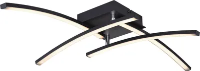 Produktbild von Globo Lighting Deckenleuchte Metall schwarz matt, LED