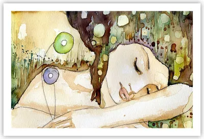Produktbild von Poster - Poster ohne Rahmen - Frau modern - 91,5x61 cm - Wand Bild - Wanddeko - Wandbilder - Kunstposter - Wandposter - Bilder - Kunstdruck - Wanddekoration - Wandbild - P2XAA91x61-3553