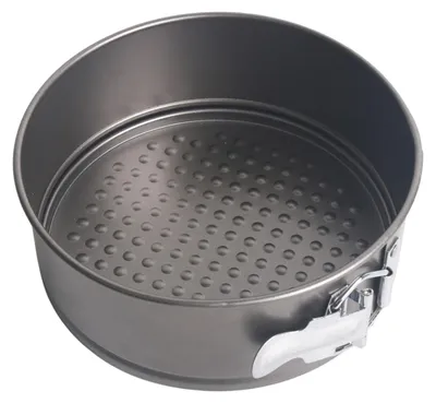 Image de Moule à charnière 18cm Moule à gâteau Moule à tarte antiadhésif noir rond