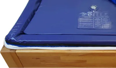Produktbild von Wassermatratze Dual 90x200 cm MESAMOLL 2 Wasserkern Wasserbett-Matratze für 180x200 cm Softside Wasserbetten Dämpfung: 100% (0 Sek.)