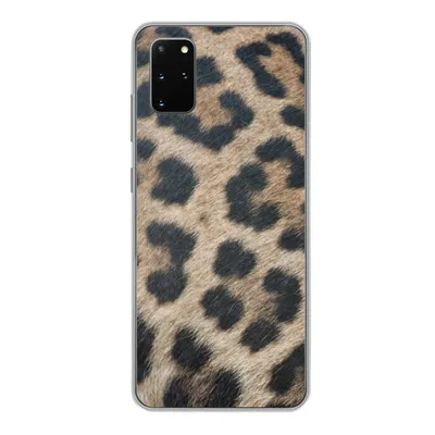 Produktbild von MuchoWow® Handyhülle Schutzhülle Hülle für Samsung Galaxy S20 Plus Leopardenmuster Silikon Softcase Handy Hülle - Hartschale
