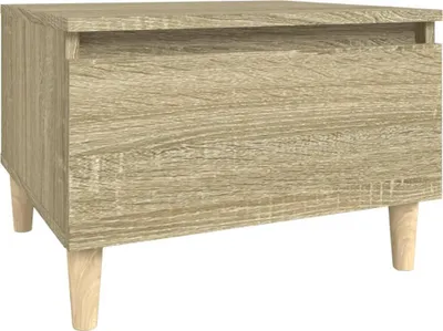 Obrázek produktu pro vidaXL Odkládací stolek Sonoma Oak 50x46x35 cm výrobek ze dřeva