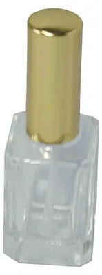 Produktbild von 1 Flakon 15 ml Saida mit Zerstäuberpumpe und Kappe gold