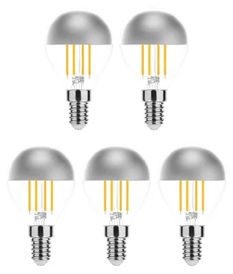 Produktbild von Modee E14 LED Filamentlampe P45 4W 400lm 2700K Warmweiß 5 Stück
