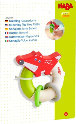 Produktbild von HABA Babywelt Greifling Klapperfuchs 1306690001