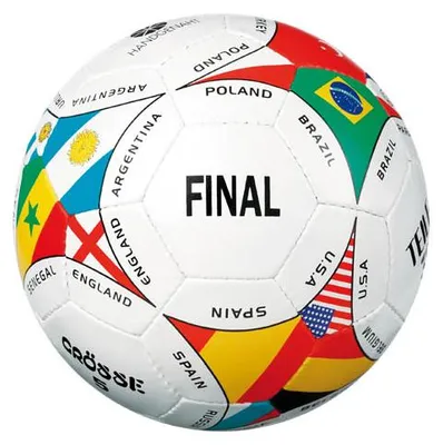 Image de Ballon de football en cuir Beco | Environ 20 cm | Couleurs assorties