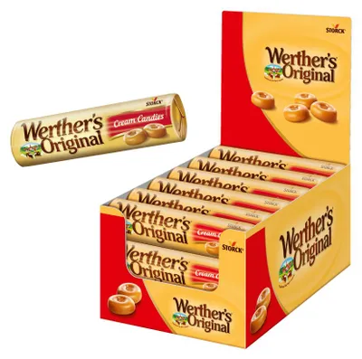 Produktbild von Werther's Original Sahnebonbons 24x50g