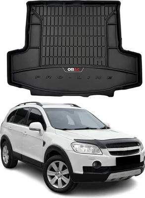 Obrázok produktu pre OMAC gumová vložka do kufra pre Chevrolet Captiva 2006-2018 7-miestny TPE čierna