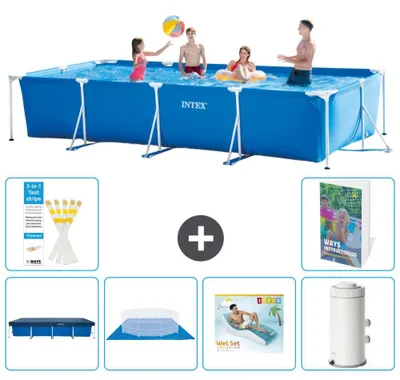 Obrázek produktu pro Obdélníkový bazén s rámem - 450 x 220 x 84 cm - 5 dílů, model S148