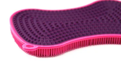 Image de Kochblume Scrubby, éponge de nettoyage en silicone, rose-violet, référence 22972.05