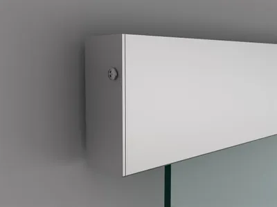 Produktbild von Glaszentrum Hagen - Schiebetürbeschlag für Glastüren - Aluminium Eloxiert