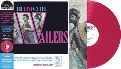 Obrázek produktu pro The Wailers (Kvílící kvílící): Vinyl: The Best Of The Wailers (Limited Collectors Edition) (Pink Vinyl)