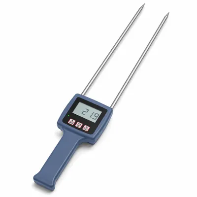 Produktbild von Heu Feuchtigkeitsmessgerät TK100 digital 0–80%, Holz & Getreide Feuchte Tester ±0,5%, LCD Display, tragbar für Landwirtschaft & Lager