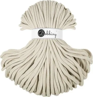 Image de Bobines Jumbo 9 mm 100 m de fil cachemire beige