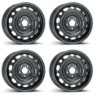 Immagine prodotto di 4 cerchi in acciaio Alcar, 6,5Jx16 pollici, offset 50, 5x114.3, compatibili con Mazda 3 e CX-3, set di 4