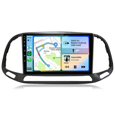 Image de Autoradio Hexinex 9 pouces pour Fiat Doblo (2015-2019) Android 15, 2 Go + 64 Go, WiFi, GPS, CarPlay Android Auto