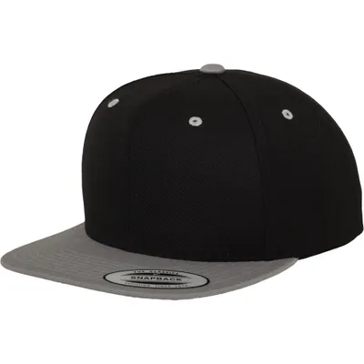 Immagine prodotto di Yupoong 2 Tone Snapback Cap schwarz/silber Uni