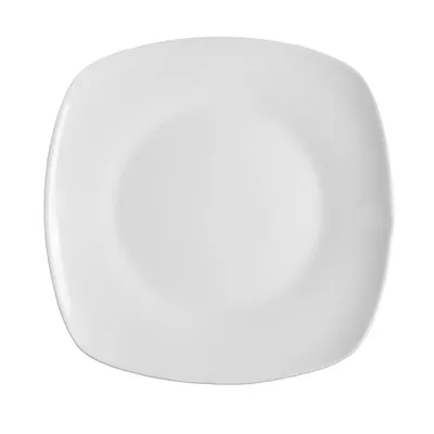 Produktbild von flacher Teller 24cm MONA Porzellan WEISS
