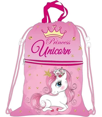 Immagine prodotto di Borsa da ginnastica Unicorno bambini - Borsa da ginnastica Unicorno scuola
