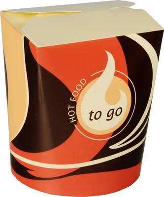 Produktbild von Snackboxen "To Go" rund 550 ml 10 cm x 8,5 cm x 7,5 cm