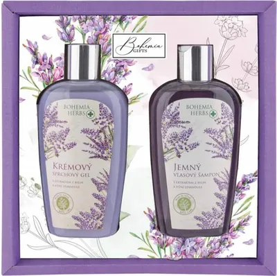 Obrázek produktu pro Bohemia Herbs Kosmetická sada - gel 250 ml a šampon 250 ml z levandule