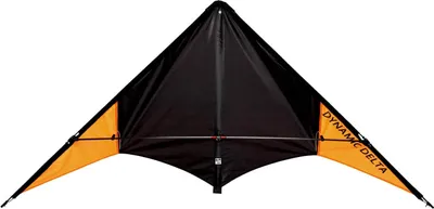 Obrázok produktu pre Wolkenstürmer Dynamic Delta stunt kite (neónovo oranžový), detský drak - pripravený na lietanie vrátane šnúr a príslušenstva