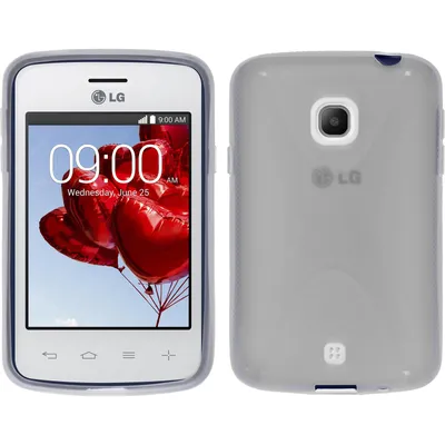 Produktbild von PhoneNatic Case kompatibel mit LG L30 - clear Silikon Hülle X-Style + 2 Schutzfolien