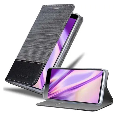 Obrázek produktu pro Cadorabo pouzdro pro Sony Xperia 10 PLUS Protective Case in Grey Pouzdro na mobilní telefon Kryt Pouzdro na knihu